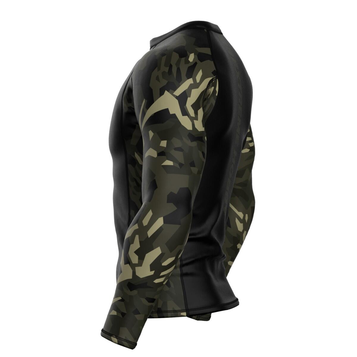 Rashguard de manga comprida para homem MMA EXTREME HOBBY JUNGLE PANTHER 4/6