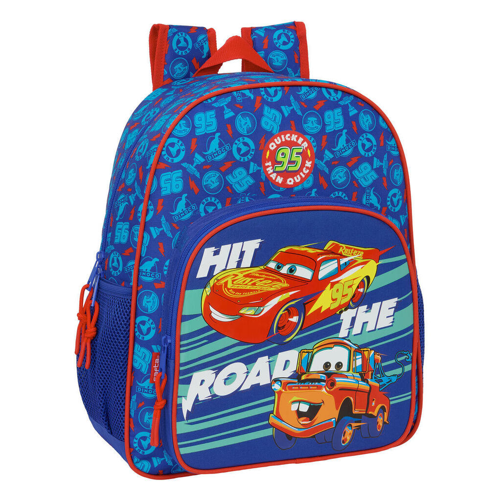School Bag CARS Polyester 300D