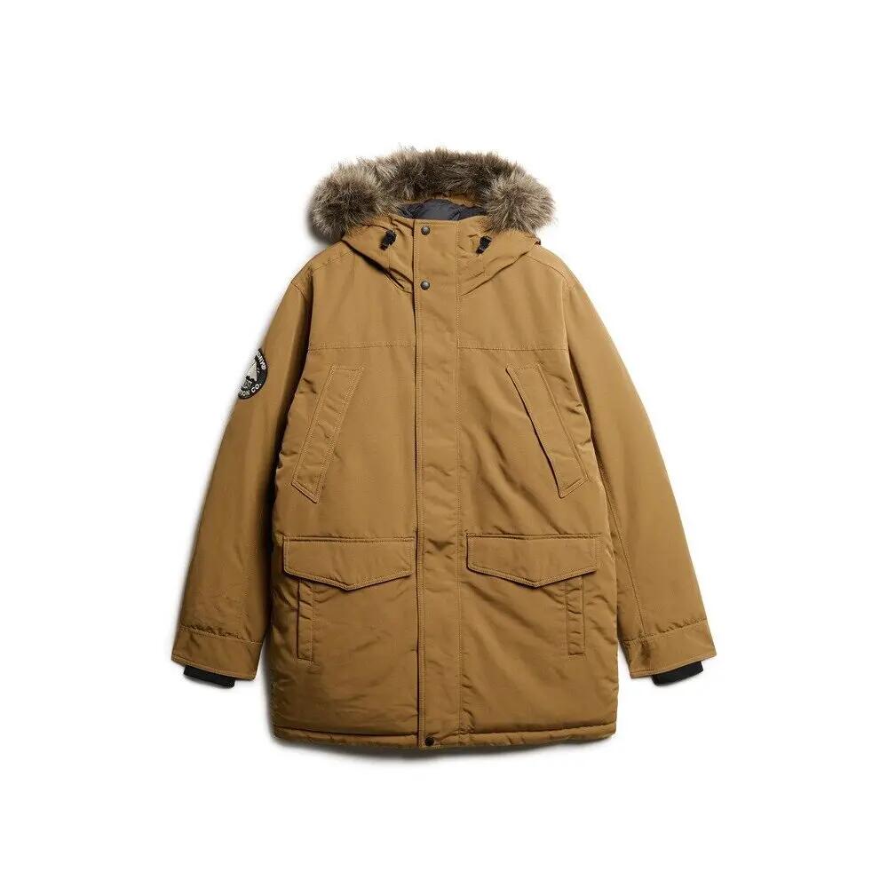 Synthetic fur parka Superdry Everest