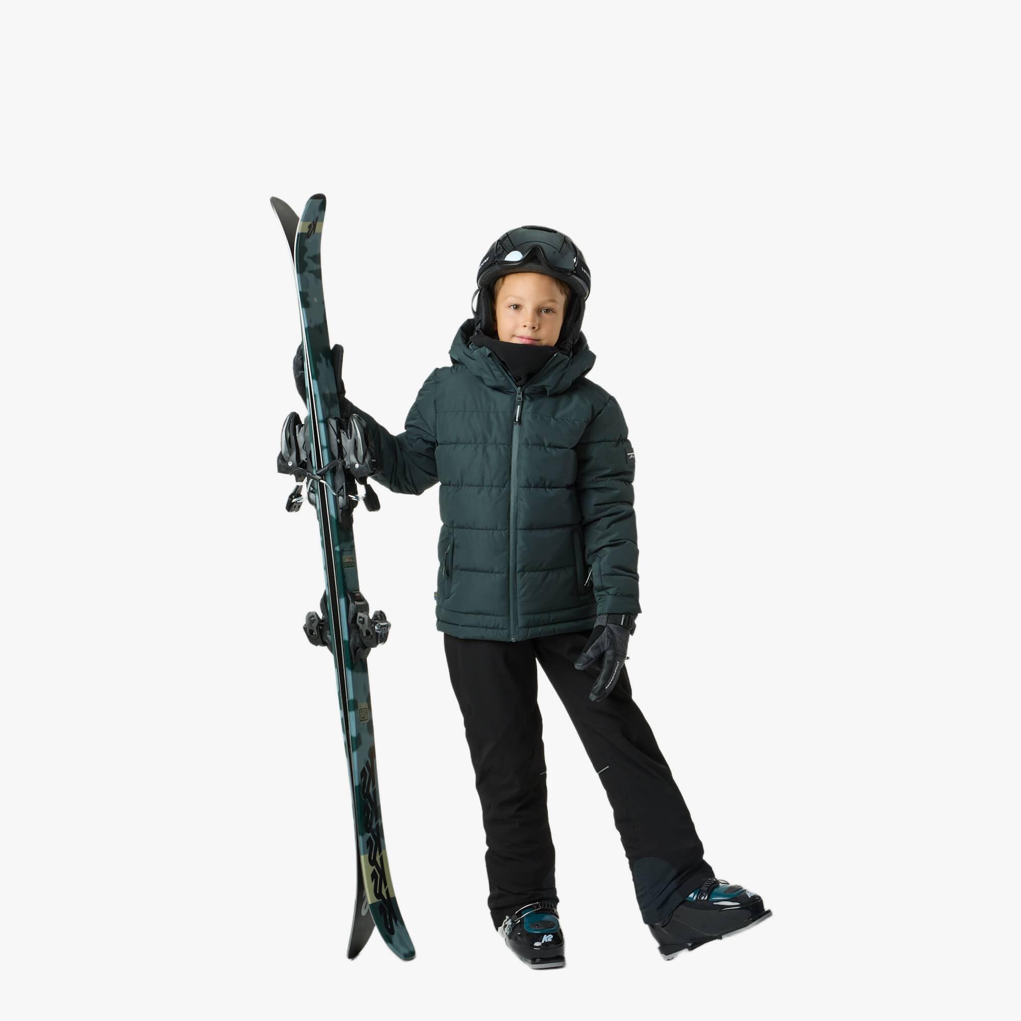 Veste de ski junior imperméable coupe-vent respirante St. Anton Puffer 3/8