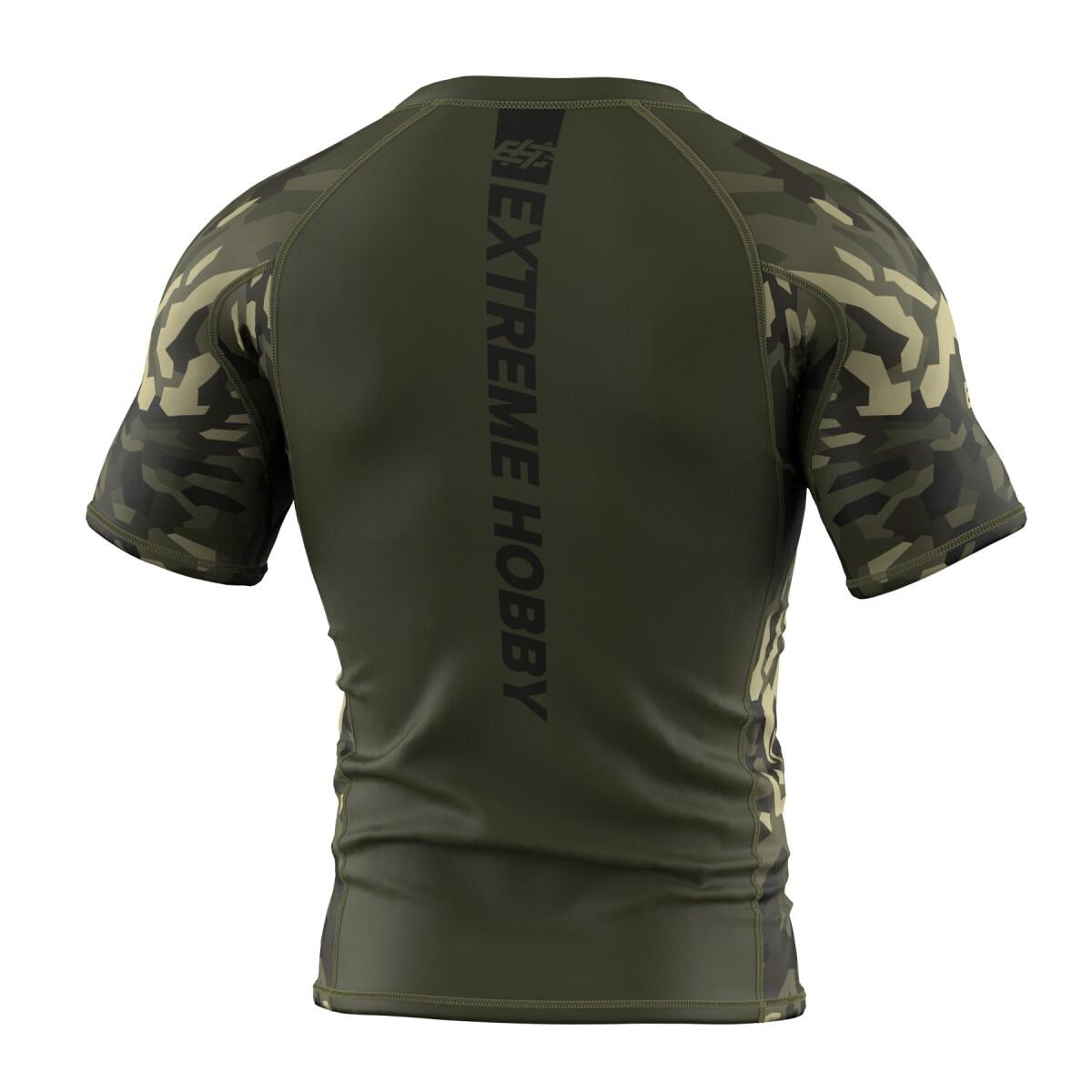 Rashguard homme à manches courtes pour le MMA JUNGLE PANTHER 2/6