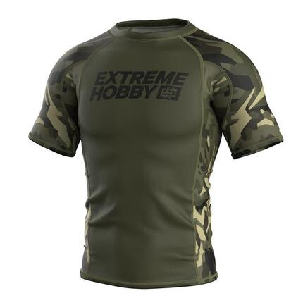 Rashguard homme à manches courtes pour le MMA JUNGLE PANTHER