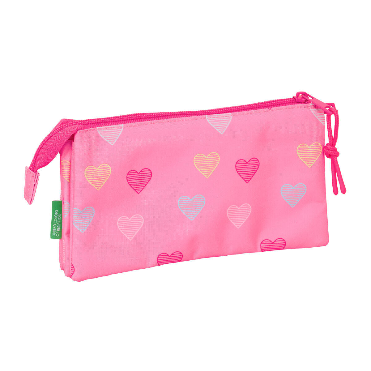 Fourre-tout BENETTON Heart Rose 2/3