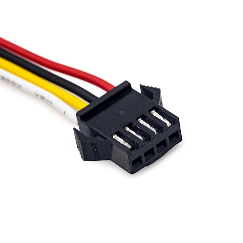 Conector con cable 22AWG SM 3 pin - 5F/5M 3/3