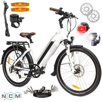 Rower Elektryczny Miejski NCM Milano Plus Koła 26