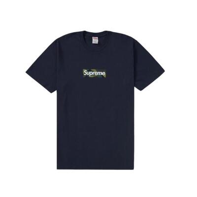 T-shirt box logo fw23 navy