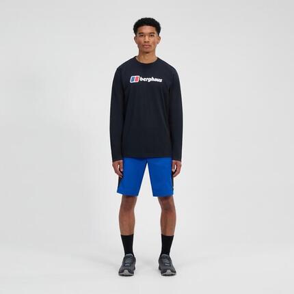 T-shirt manches longues à grand logo Berghaus