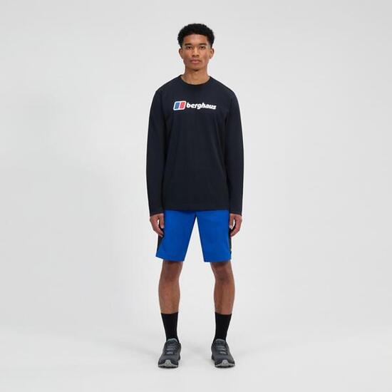 T-shirt manches longues à grand logo Berghaus