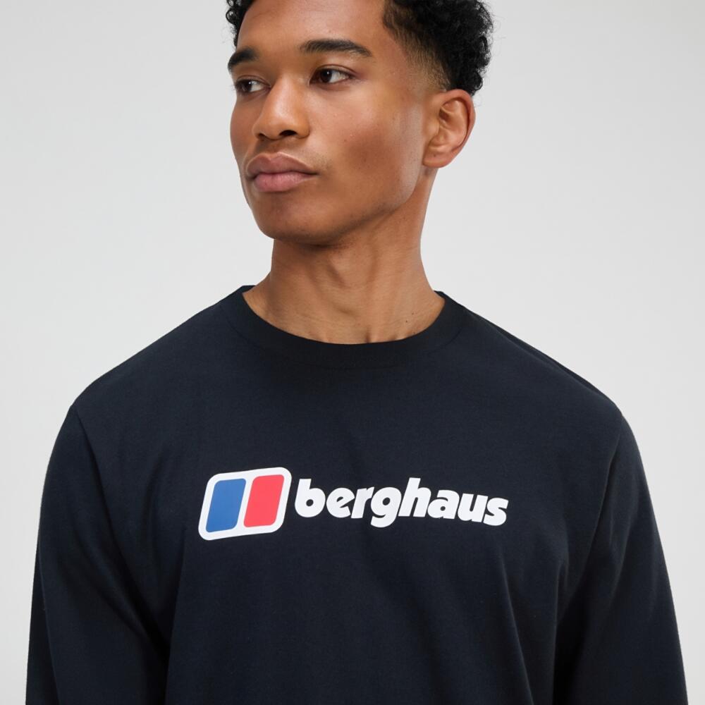 T-shirt manches longues à grand logo Berghaus 5/7