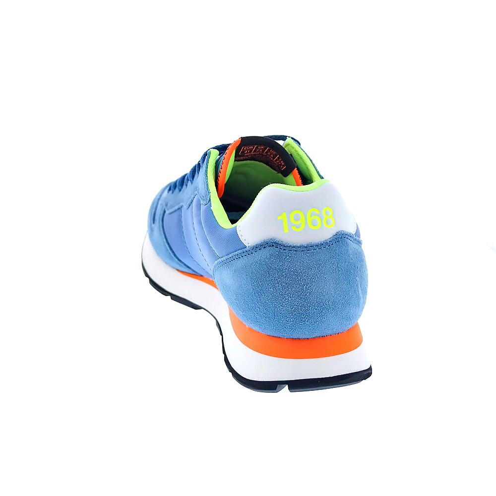 Zapatillas SUN68  Tom Fluo Azul  Hombre 3/4