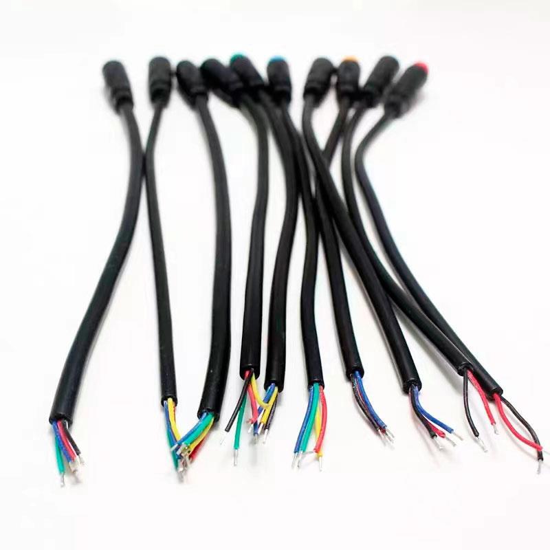 Conector waterproof 8mm 4 pin - 5M 2/4