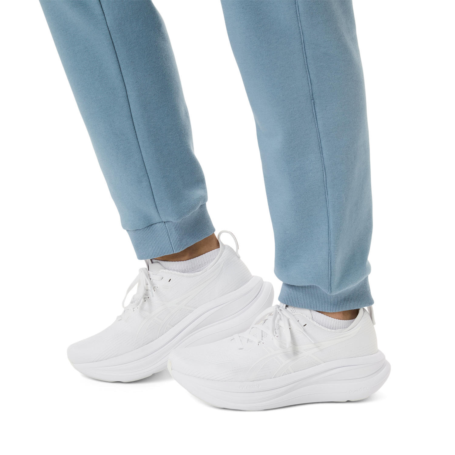 Pantaloni in pile con logo da donna Saba Blue 4/4