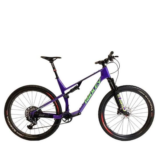 Seconda vita - MTB in carbonio viola Ridley Raft XC Sram XX1 AXS 12v XL