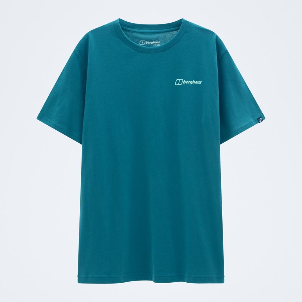 Koszulka z nadrukiem męska Berghaus Geo Mountaintry Essential Tee Am 6/7