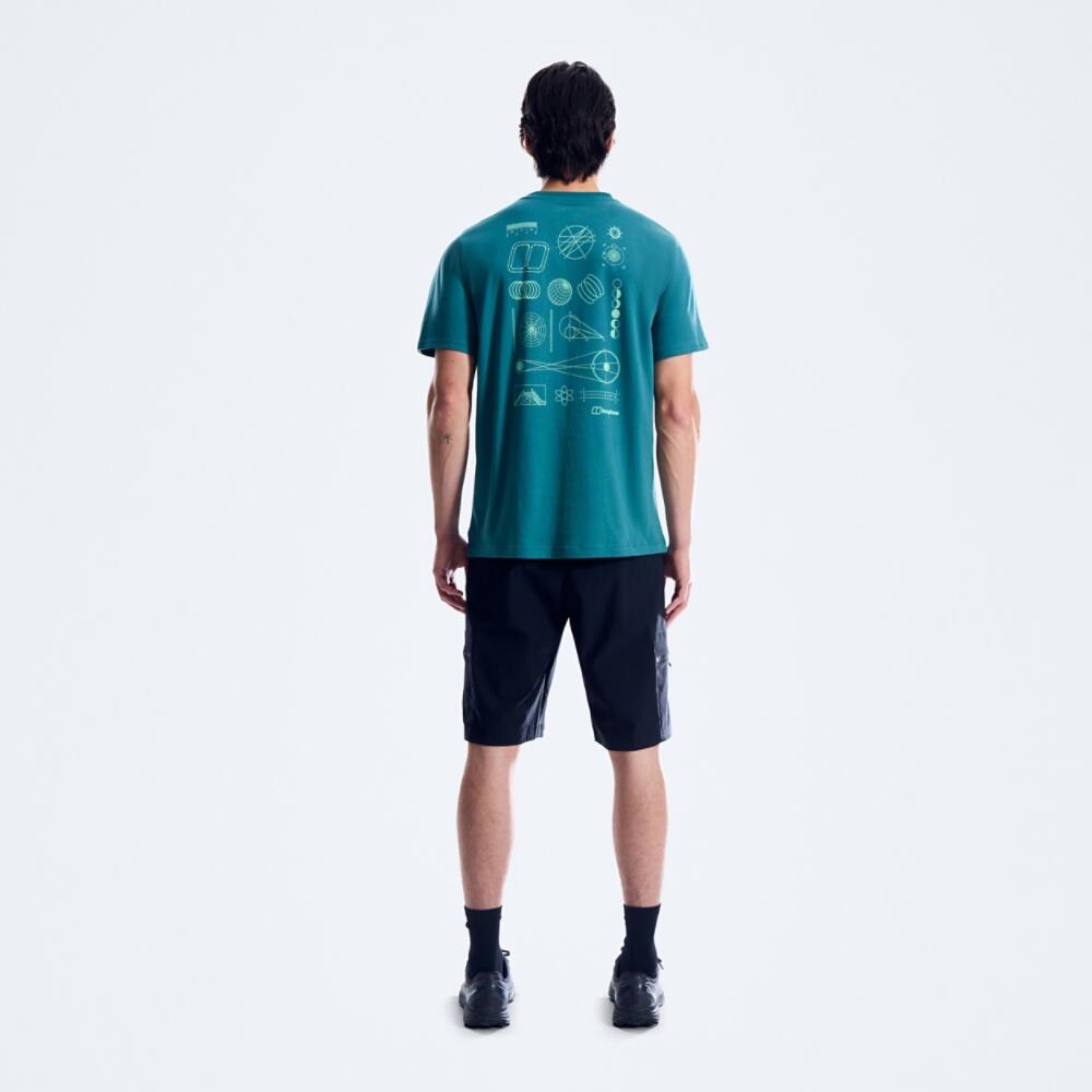 Koszulka z nadrukiem męska Berghaus Geo Mountaintry Essential Tee Am 3/7