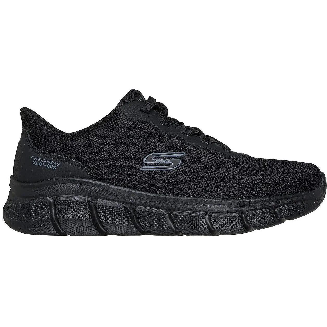 Baskets Skechers Bobs B Flex - Glacial Edge, Noir, Hommes 3/5