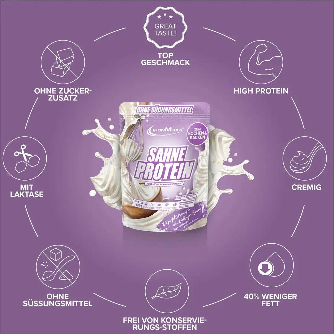 IronMaxx Cream Protein 500 g 5/7
