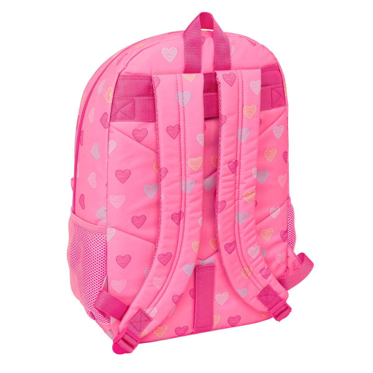 Schulrucksack BENETTON Heart Polyester 300D 2/3