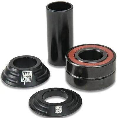 Mankind epoch mid bmx bottom bracket - 19mm - matt black
