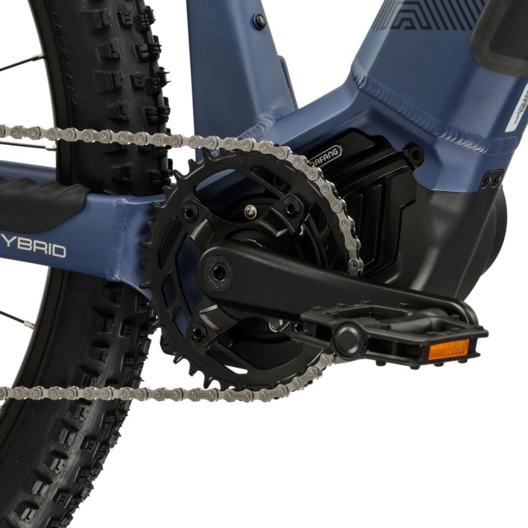Second Life - Vélo de montagne électrique Kross Influx Hyb 1.0 Cues 9v bleu M 4/6