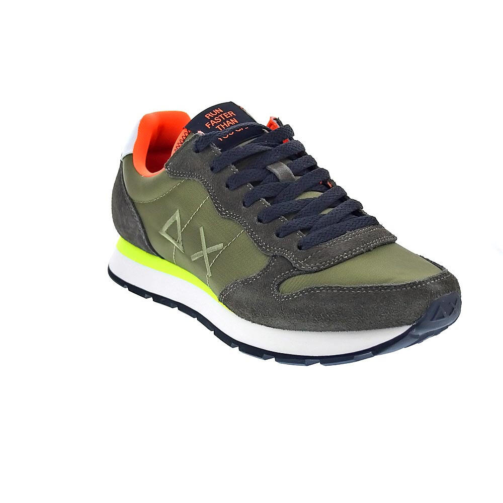 Chaussure de randonnée Baskets Homme SUN68 TOM FLUO Ver 4/5