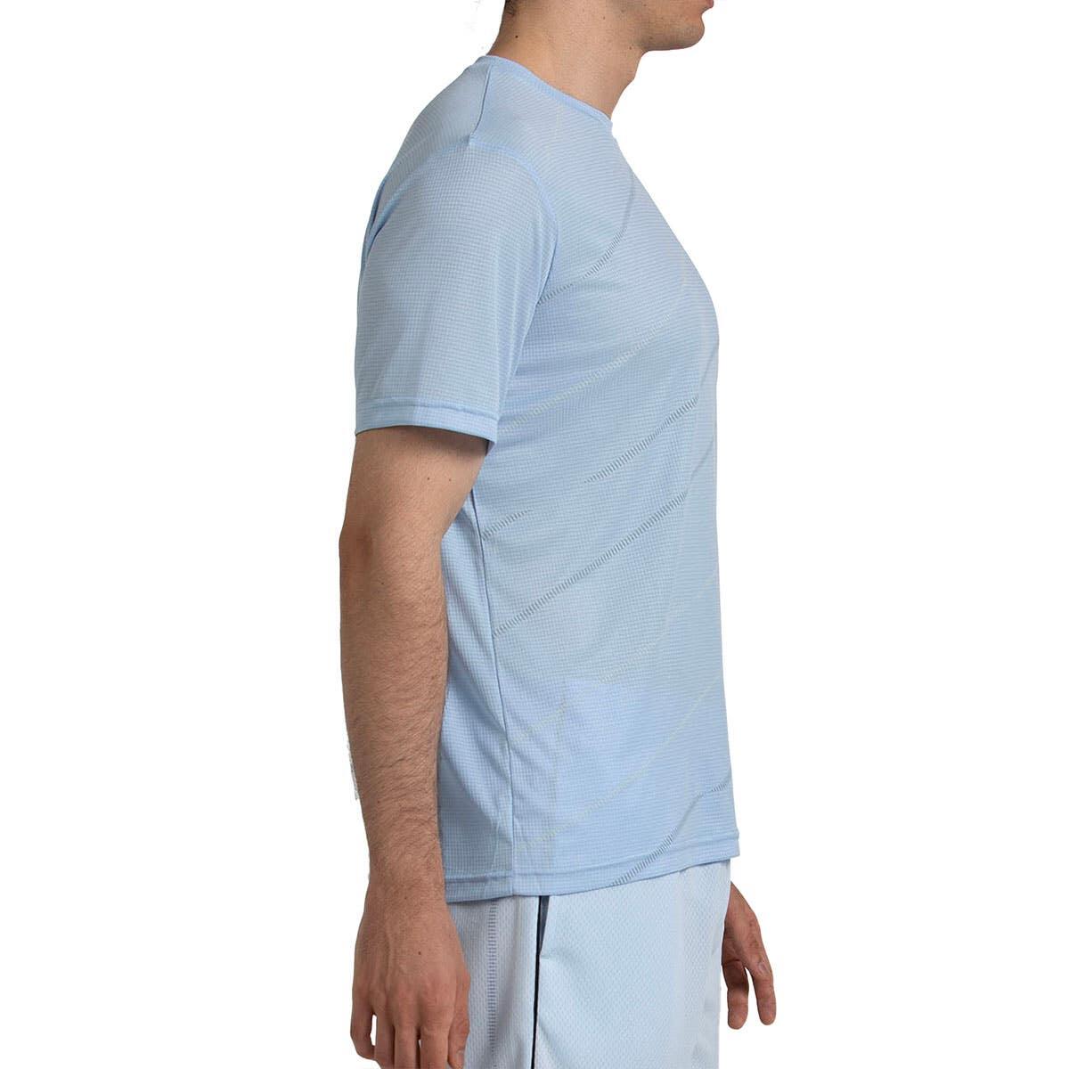 Camiseta Bullpadel Casinas Azul Glaciar 3/5