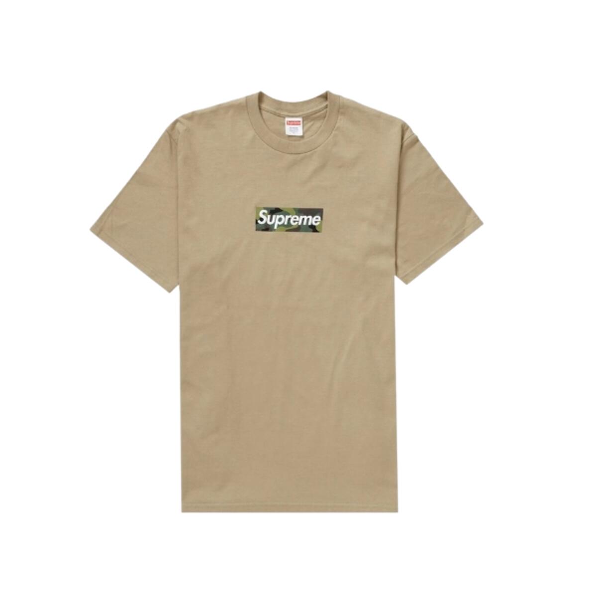 T-shirt  Box Logo FW23 Khaki