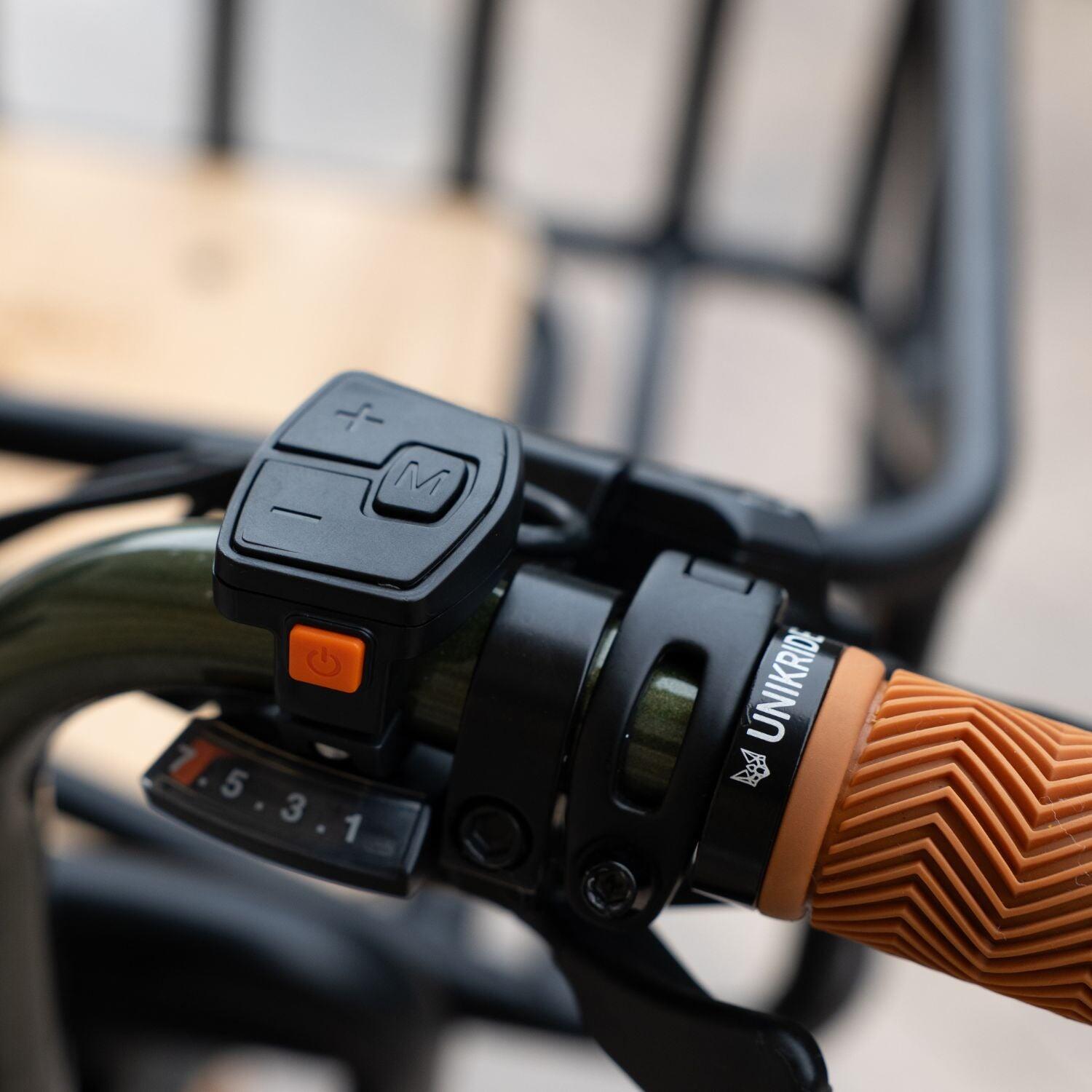 FATSTREET C – Elektrische tweepersoons cargofiets met lage instap – Groen 3/5