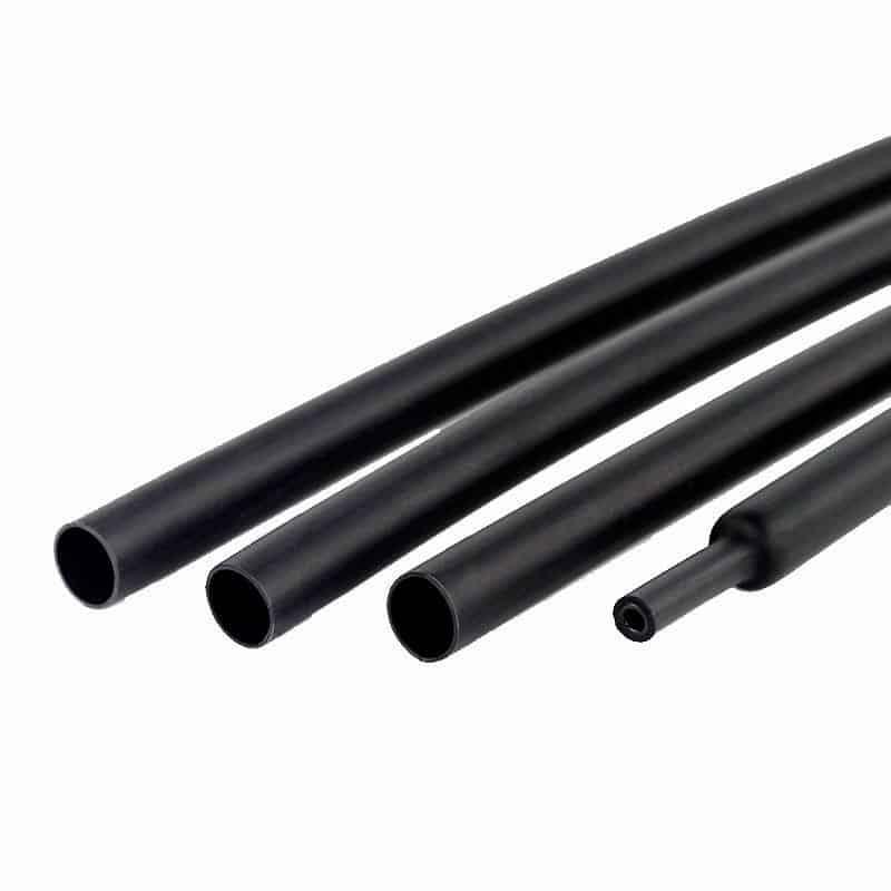 Termorretráctil negro para cable - 2mm x 200M 2/3
