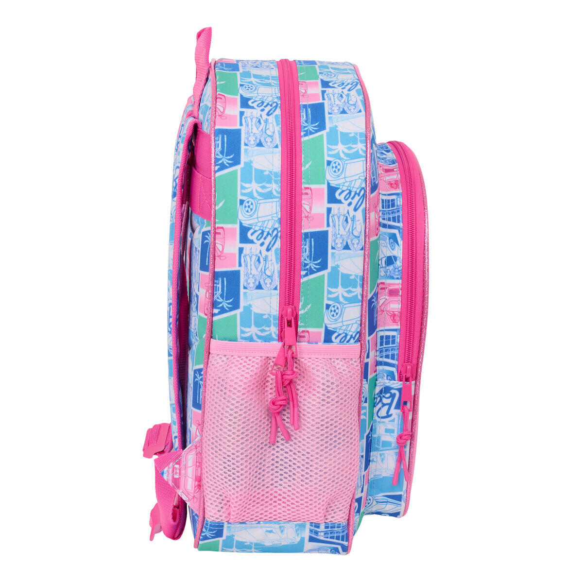 Mochila Escolar BARBIE Poliéster 300D 3/3