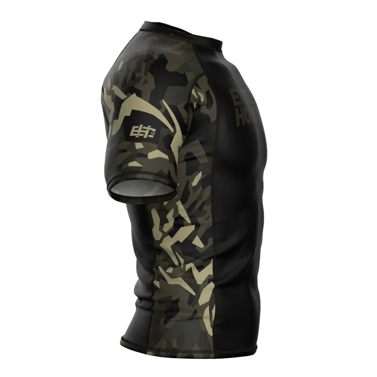Rashguard homme à manches courtes pour le MMA JUNGLE PANTHER 3/6