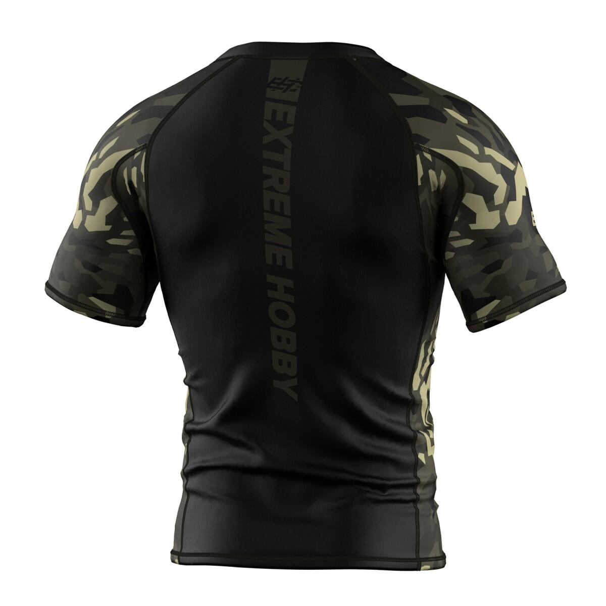 Rashguard homme à manches courtes pour le MMA JUNGLE PANTHER 2/6