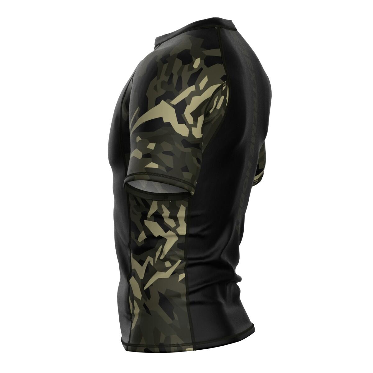 Rashguard homme à manches courtes pour le MMA JUNGLE PANTHER 4/6