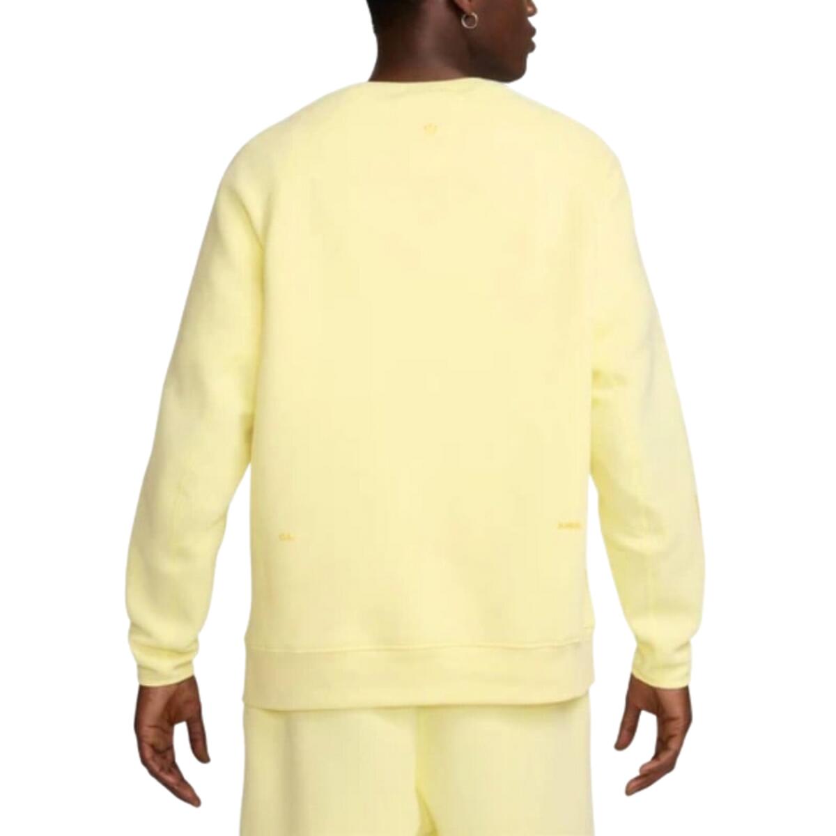 Tech Fleece Crewneck Sweatshirt Nocta NRG Citron Tint Vivid Sulfur 3/3