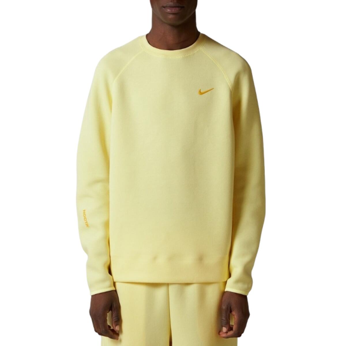 Tech Fleece Crewneck Sweatshirt Nocta NRG Citron Tint Vivid Sulfur 2/3