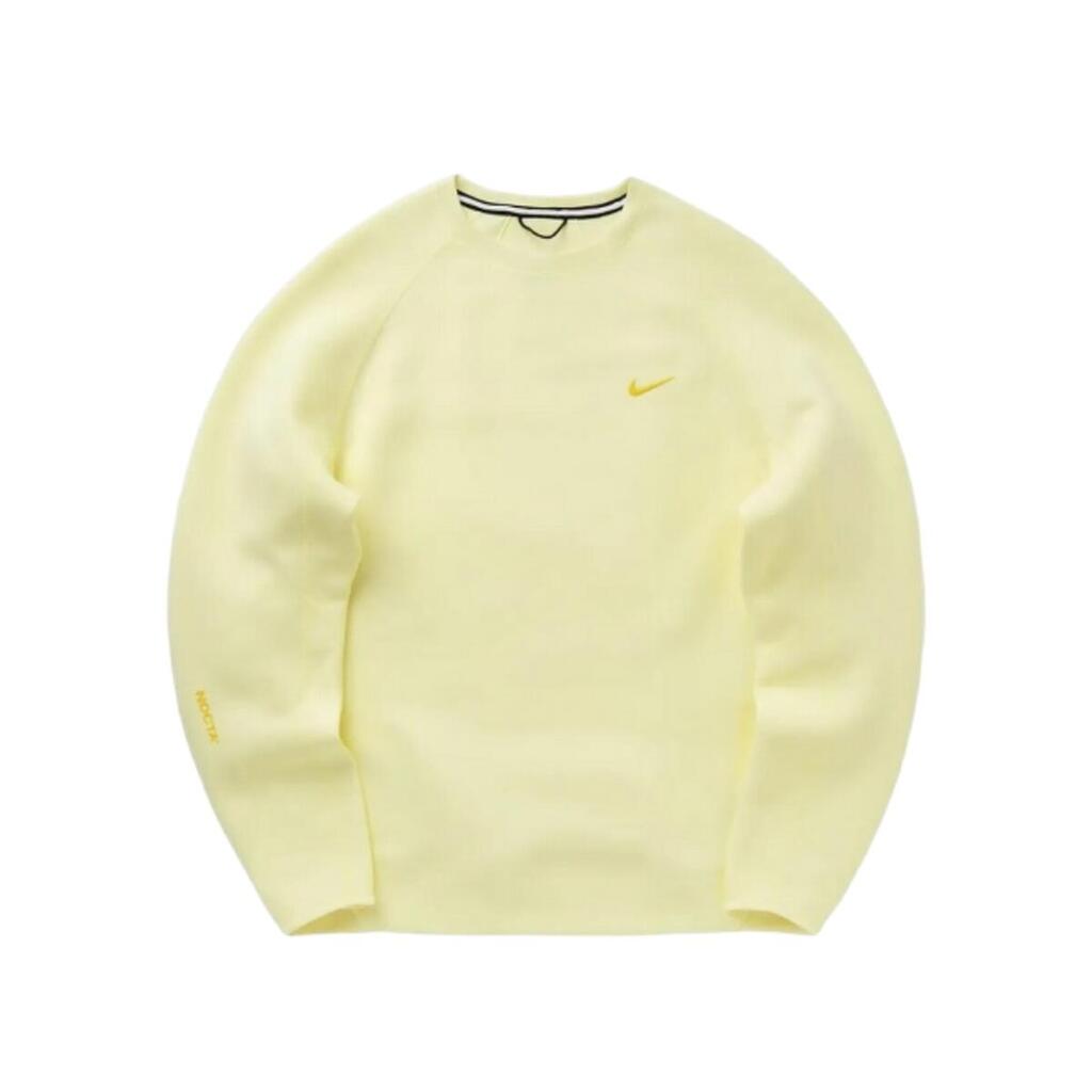 Tech Fleece Crewneck Sweatshirt Nocta NRG Citron Tint Vivid Sulfur