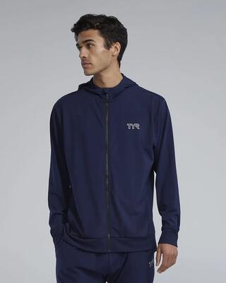 Hoodie zippé heren tyr technique