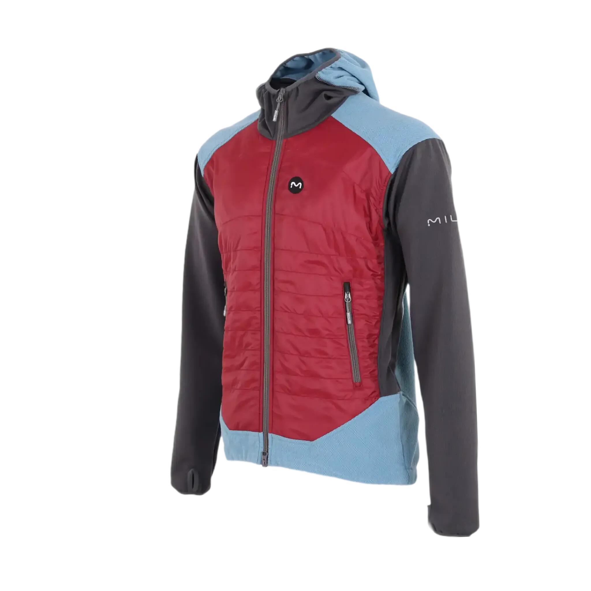 Techniczna hybrydowa kurtka męska Milo Nafo red - XL 2/6