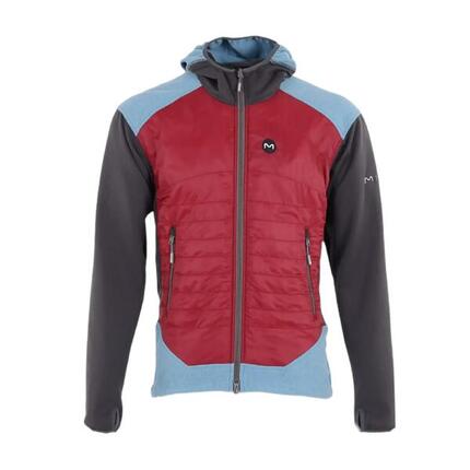 Techniczna hybrydowa kurtka męska Milo Nafo red - M