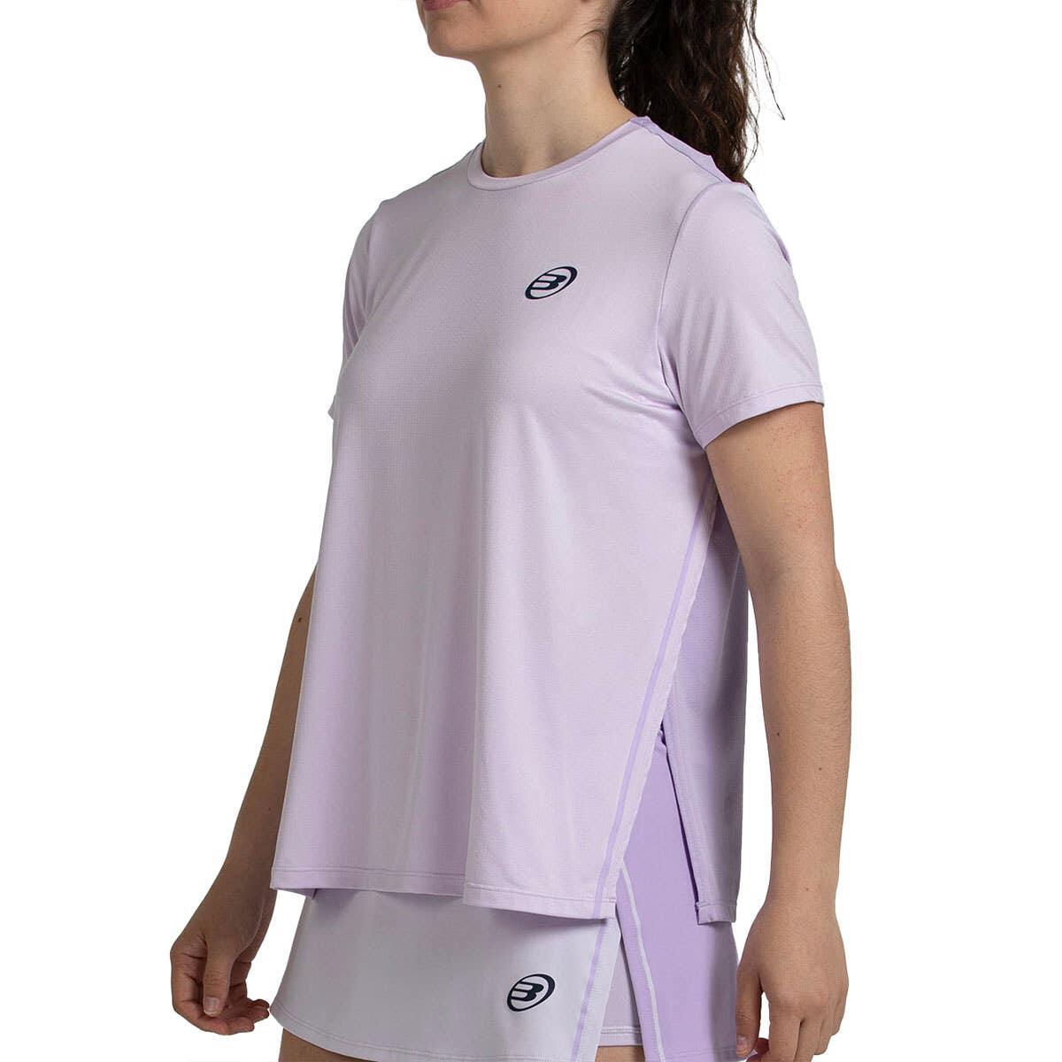 Camiseta Bullpadel Bea Gonzalez Picase Lila Pastel 2/5