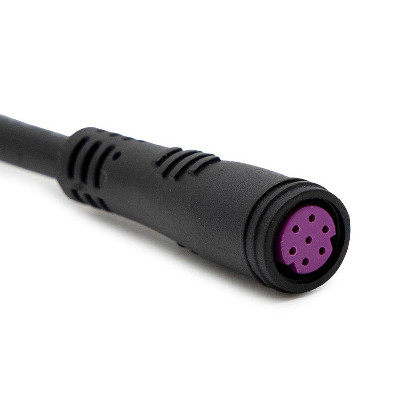 Conector waterproof 8mm 7 pin - 5F 2/3