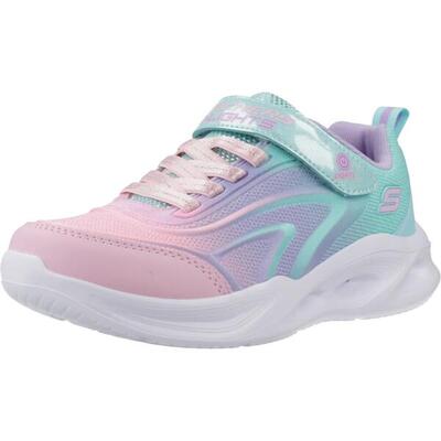Sneakers skechers s lights-skechers sola glow-, blauw, kinderen