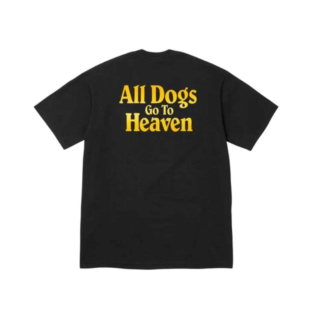 All Dogs Go To Heaven Tee Black 2/2