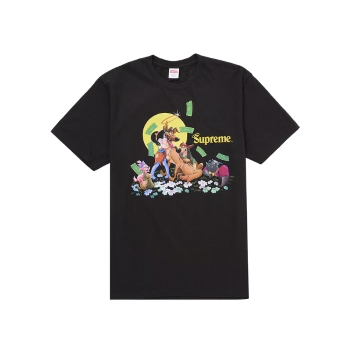 All Dogs Go To Heaven Tee Black