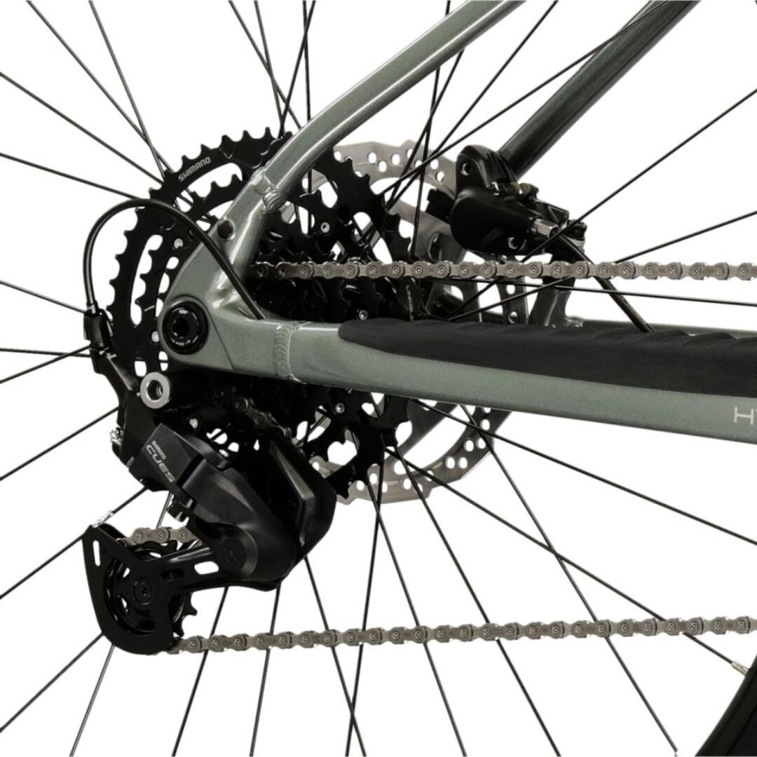 Second Life - Vélo de montagne électrique Kross Influx Hyb 1.0 Cues 9v Vert M 4/6