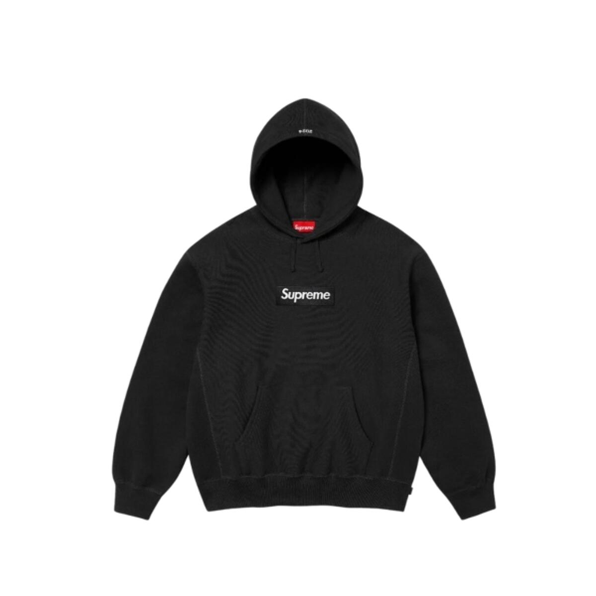 Hoodie Box Logo FW24 Black - Decathlon
