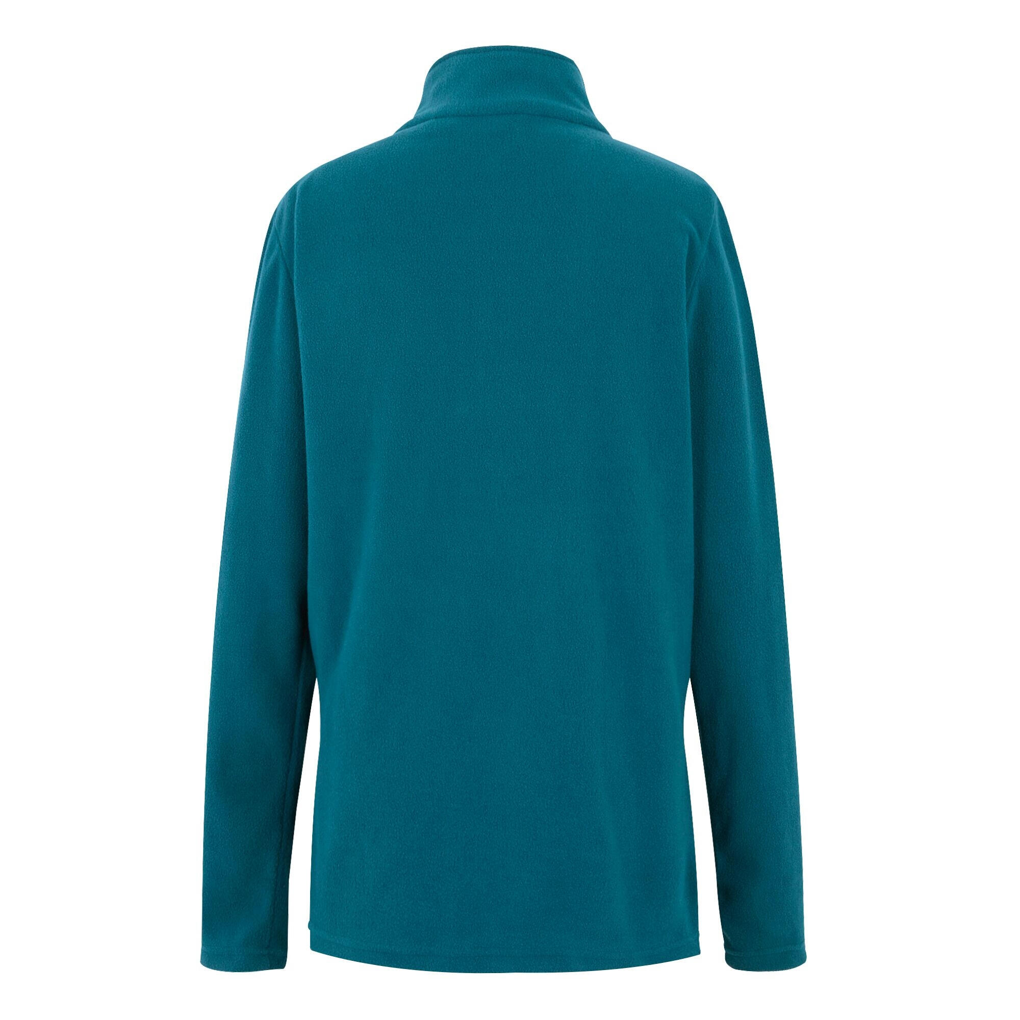 Great Outdoors Womens/Ladies Sweetheart 1/4 Zip Fleece Top (Blue) 2/4