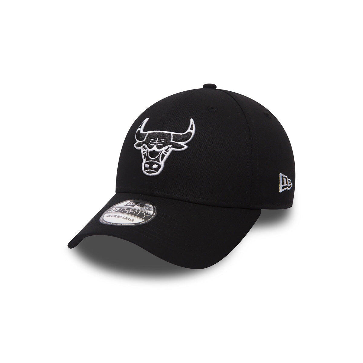 Casquette New Era MONOCHROME CHICAGO BULLS 39THIRTY 1/3