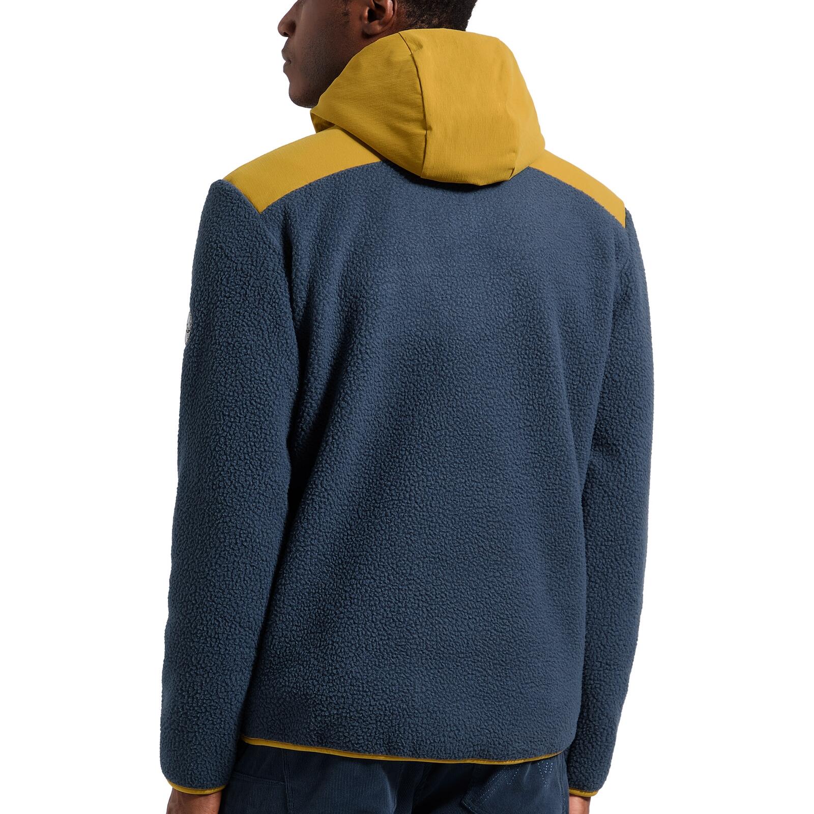 Kletterhoodie weich sportlich wärmend Herren - Guidance Sherpa Hoody 3/4