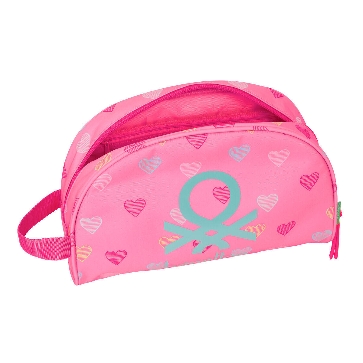 Nécessaire de Voyage BENETTON Heart Rose 4/4